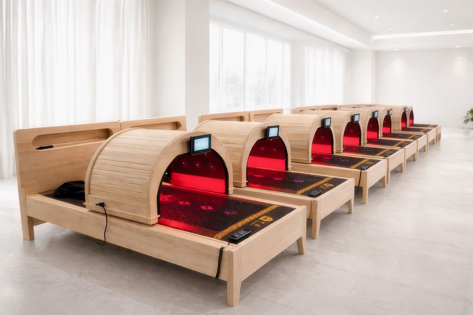 그래핀 편백온열 돔